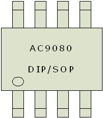 AC9080otp80s-dip8/sop8_λD